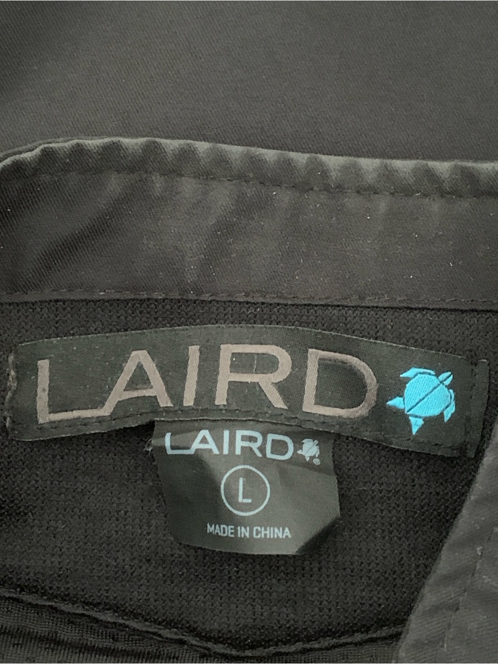 Laird Hamilton Performance Track Jacket Black Stripe Large L EUC - Picture 2 of 10